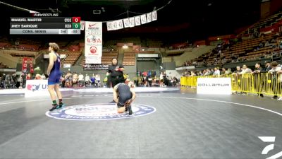 Junior Boys - 175 lbs Cons. Round 7 - Jake Noreyko, Reign Wrestling Club vs Joseph Ashby, Monterey High School Wrestling