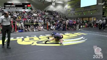 83 lbs 1st Place Match - Joseph `the Rooster` Cervantes, Dethrone vs Aaron Lopez, Red Wave Wrestling