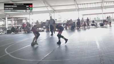 106/113 Round 2 - Liam Davis, Triangle Wrestling Academy vs Connor Moore, Mauldin Wrestling Club