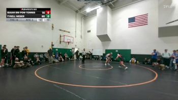 165 lbs Round 5 (6 Team) - Isaiah BW POW Torres, Thermopolis vs Tyrell Weber, Wheatland