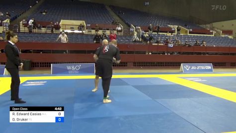 Ray Edward Casias vs Daniel Druker 2024 Pan IBJJF Jiu-Jitsu No-Gi Championship