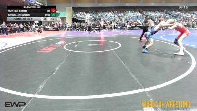 115 lbs Consi Of 32 #1 - Hunter Smith, Turlock Wrestling vs Diesel Johnson, Nyssa