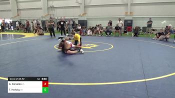 126-C lbs Consi Of 32 #2 - Adrian Canales, VA vs Tyler Helwig, OH