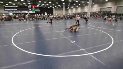 132 lbs Champ. Rd Of 64 - Brian Marquez, Utah vs Aidan Lindsay, Ground Zero Wrestling