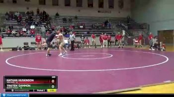 285 lbs Finals (2 Team) - Tristen Gammon, North Posey vs Nathan Huskinson, Tell City