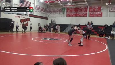 JV-13 lbs Round 3 - Alyssa Kriegel, South Tama vs Sophia Casotti, Linn-Mar