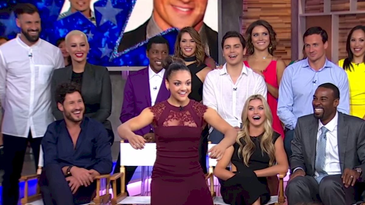 Hernandez & Biles on Good Morning America: Simone Surprise and 'The Robot'