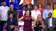 Hernandez & Biles on Good Morning America: Simone Surprise and 'The Robot'