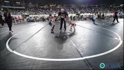 46 lbs Consolation - Zane Eichenauer, Cowboy Wrestling Club vs Greyson Summitt, Wolfpak Wrestling