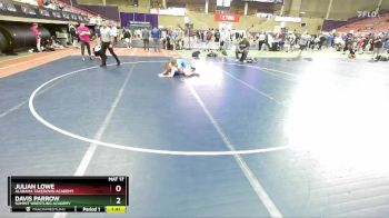 144 lbs Champ. Round 1 - Davis Parrow, Summit Wrestling Academy vs Julian Lowe, Alabama Takedown Academy