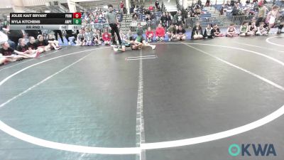 67 lbs Rr Rnd 1 - Jolee Kait Bryant, Prime Wrestling vs Nyla Kitchens, Amped Wrestling Club