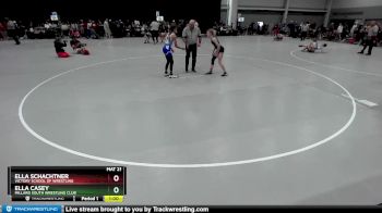 100 lbs Quarterfinal - Ella Casey, Millard South Wrestling Club vs Ella Schachtner, Victory School Of Wrestling