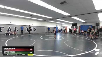 67 lbs Cons. Round 2 - Brandon Lee, Rancho Bernardo Wrestling Club vs Cadel Martin, Adrenaline