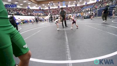 37-40 lbs Final - Tessa Skidmore, Standfast OKC vs Bradley Francis, Skiatook Youth Wrestling