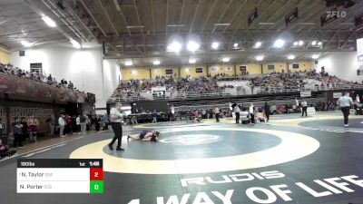 190 lbs Round Of 32 - Nate Taylor, Green Farms Academy vs Noah Porter, Friends Central