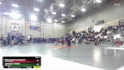 106 lbs Cons. Round 6 - Sricharan Kosanam, Collierville vs Germaia Ewida, Blackman