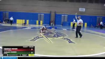 100 lbs Quarterfinal - Tempast Heiner, Mount Baker vs Sarahi Chavez, McKay