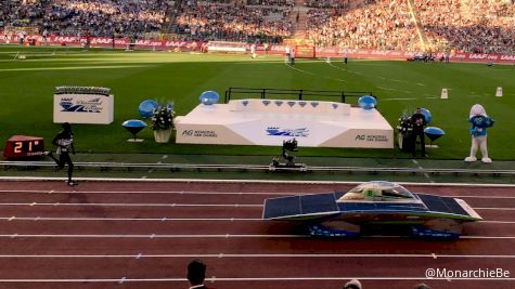 Solar-Powered Car Races Nicholas Kipkoech At Brussels Diamond League Meet