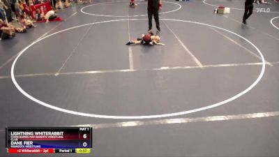 Round 5 - Lightning Whiterabbit, Coon Rapids Mat Bandits Wrestling Club vs Dane Fier, Minneota Wrestling