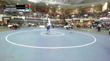 190 lbs Cons. Round 2 - Nick Kendall, Belleville-Republic County HS vs Logan Squier, Leon Bluestem HS