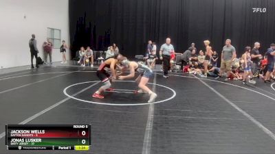 105 lbs Round 5 (8 Team) - Jonas Lusker, Dirty Jersey vs Jackson Wells, Dayton Bandits