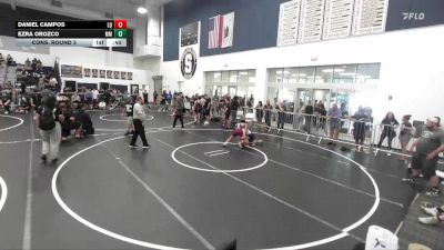 132 lbs Cons. Round 3 - Daniel Campos, La Quinta vs Ezra Orozco, Murrieta Mesa