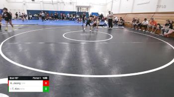 113 lbs Champ. Round 2 - Timothy Ahn, Will C Wood vs Aidan Jeong, Castro Valley WC