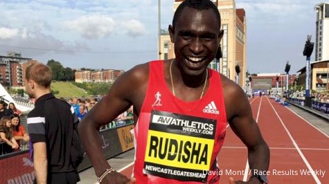 David Rudisha Runs Fast 500m At Great North CityGames