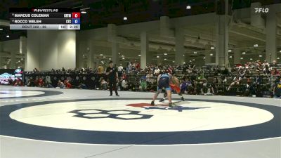 86 lbs 5th Place Match - Marcus Coleman, Cyclone RTC/ Titan Mercury Wrestling Club (TMWC) vs Rocco Welsh, KD Training Center