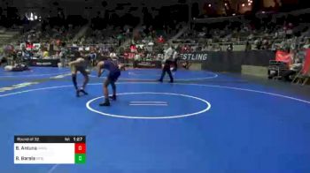 110 lbs Prelims - Braxten Antuna, Anadarko Youth Wrestling vs Bryson Barela, Brighton WC