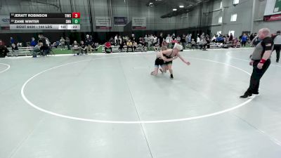 144 lbs Cons. Sub-quarters - Jeratt Robinson, Team Idaho Wrestling Club vs Zane Winter, Sanderson Wrestling Academy