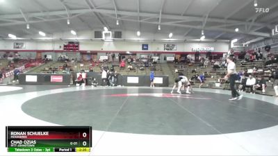 141 lbs Quarterfinal - Chad Ozias, Pitt-Johnstown vs Ronan Schuelke, McKendree