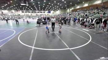 49 lbs Quarterfinal - Kellen Pyfer, West Valley WC Yakima vs Gage Gililland, Dethrone