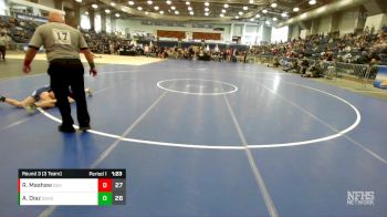 118 lbs Round 3 (3 Team) - Ryan Mashaw, Gouverneur Sr HS vs Ashley Diaz, Seaford Sr High