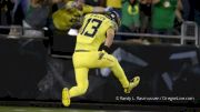 WATCH: Devon Allen Celebrates Touchdown With Hurdle Drills