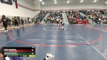 145 lbs Cons. Round 2 - Morgan Raley, Frisco Centennial (Girls) vs Cece Morron, El Paso Franklin (Girls)