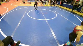 46 lbs Round Of 16 - Lincoln Lamho, Wagoner Takedown Club vs Talon Hasty, Berryhill Wrestling Club