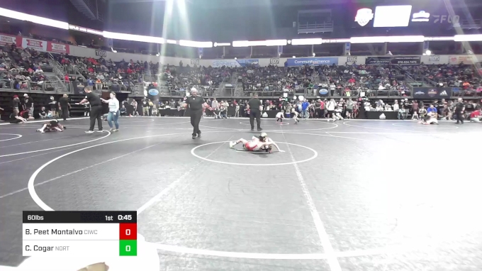 60 lbs Consi Of 8 #1 - Brandon Peet Montalvo, CIWC Team Intensity vs ...