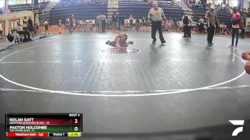 50 lbs Round 2 (8 Team) - Nolan Gatt, Backyard Brawlers Black vs Paxton Holcombe, The Other Guys