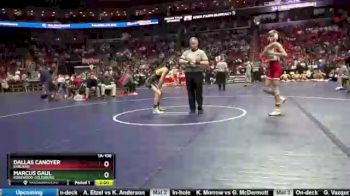 1A-106 lbs Champ. Round 1 - Marcus Gaul, Edgewood-Colesburg vs Dallas Canoyer, Earlham