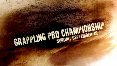 Watch Grappling Pro Championship LIVE Sep. 18