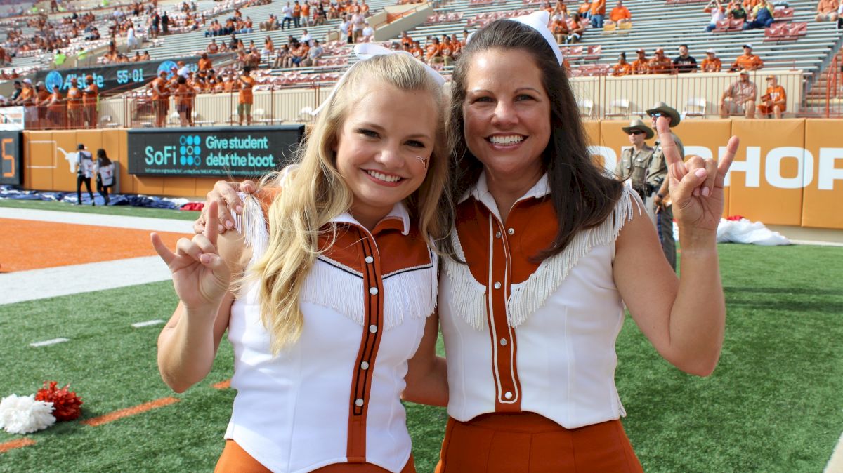 Mom & Daughter Share the Sidelines on Game Day