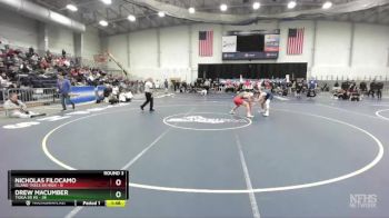 160 lbs Round 3 (3 Team) - Drew Macumber, Tioga Sr HS vs Nicholas Filocamo, Island Trees Sr High