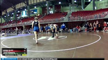 145 lbs Round 4 (8 Team) - Lilyana Valdez, Eaglecrest vs Jordin Robinette, Papillion-La Vista South Girls