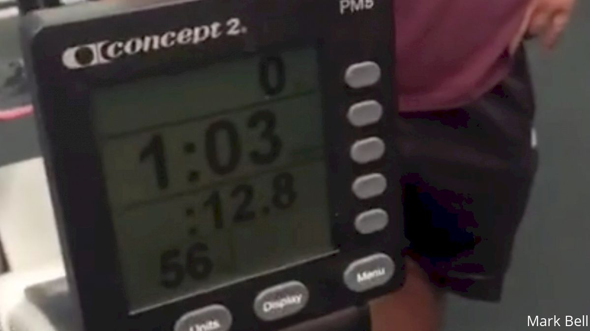 Brian Shaw Rows A World-Record 100m Time
