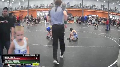 60 lbs Cons. Round 1 - Rece Frick, Chapin Youth Wrestling vs Ashton Coker, Swamp Rabbit Wrestling