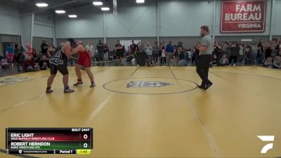 250 lbs Semifinal - Robert Herndon, Noke Wrestling RTC vs Eric Light, Wild Buffalo Wrestling Club