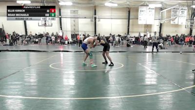 133 lbs Round Of 16 - Ellis Kirsch, American vs Noah Michaels, Rider - UNATT