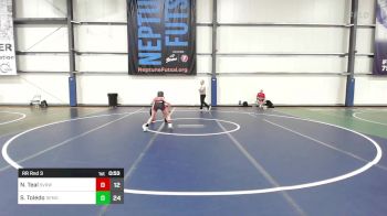 90 lbs Rr Rnd 3 - Nicholas Teal, SVRWC Red vs Sam Toledo, Demolition Elite