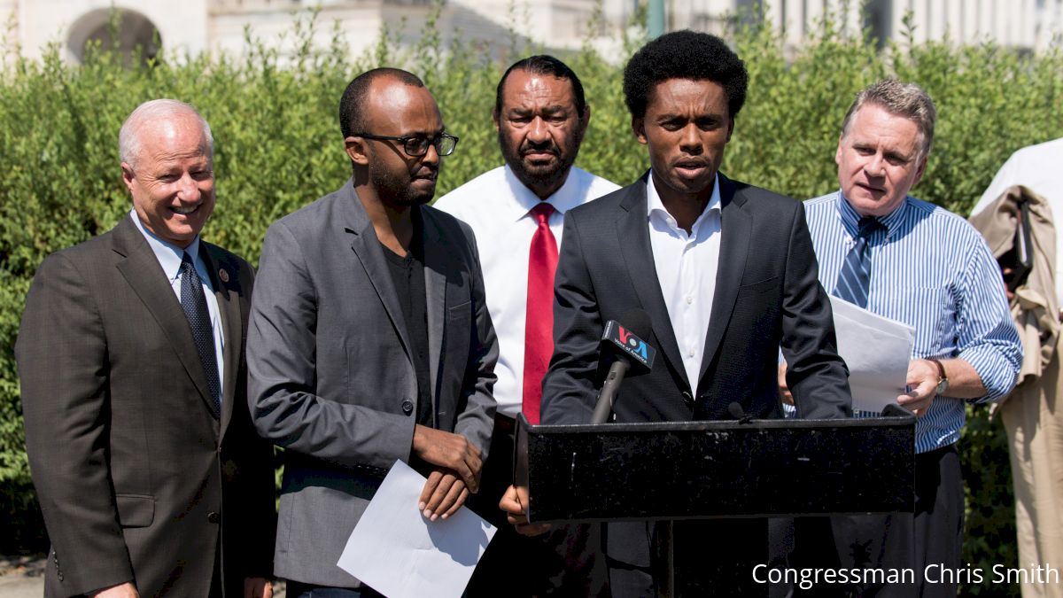 WATCH: Feyisa Lilesa Goes To Washington To Criticize Ethiopian Government